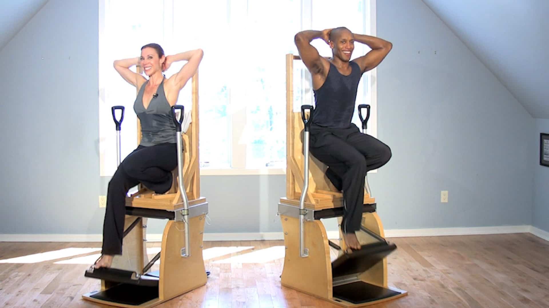 Physio Pilates - A High Chair, também conhecida como Eletric Chair
