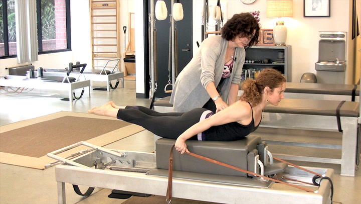 Pilates Basics - Finding the Back Connection with Arms by Sides