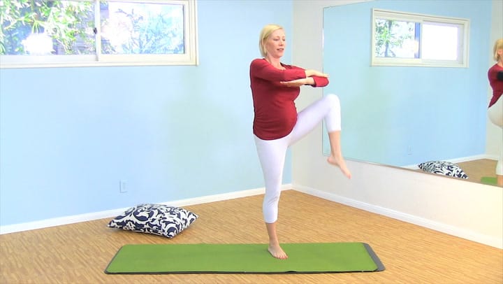 Prenatal Pilates leg workout with Molly Niles Renshaw