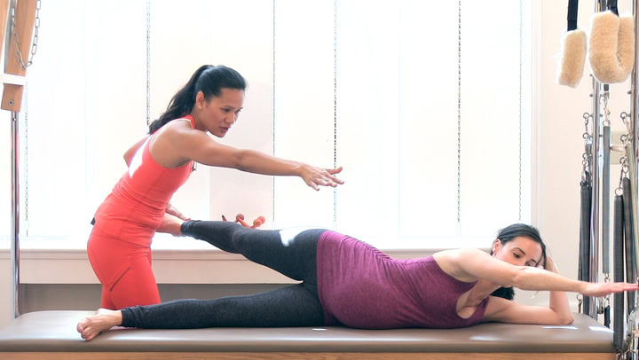 PreNatal Pilates Taught by Blossom Leilani Crawford
