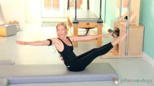 Reformer exercises on the Mat with Molly Niles Renshaw