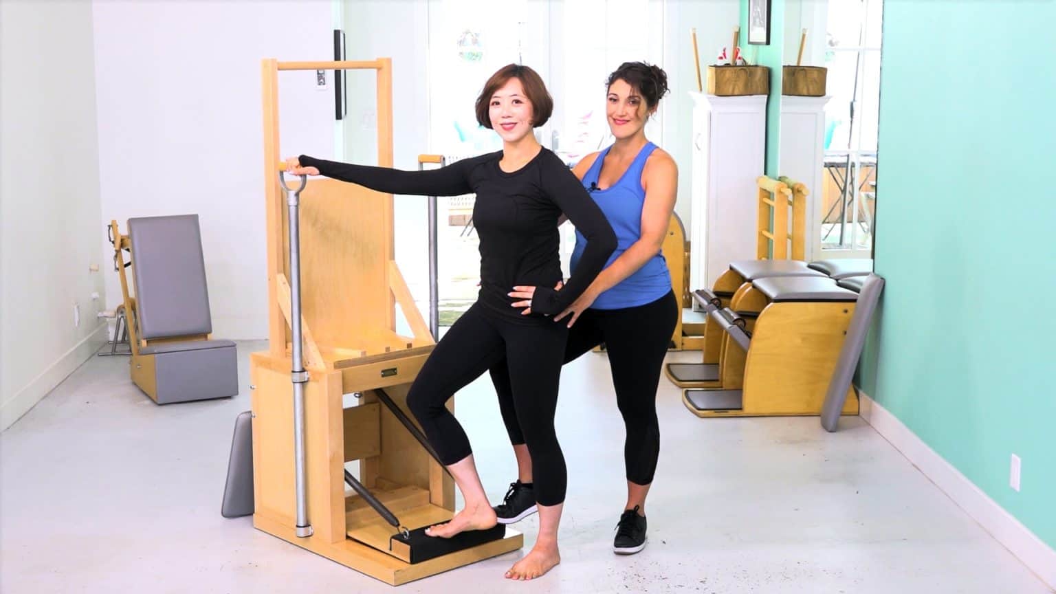 Pilates High Chair Workout for Sculpted Legs