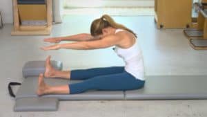 Tips for Spine Stretch Forward with Alisa Wyatt