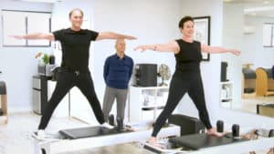 Pilates Side Splits on the Reformer with Jay Grimes