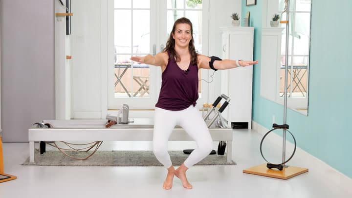 Pilates Workout with Imaginary Equipment