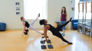 Pilates The Push Up Bars Workout 3 of 5 with Elaine Ewing