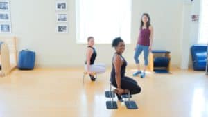 Pilates Push Up Bars Workout with Elaine Ewing