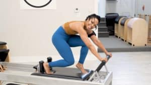 Reformer workout with Magic Circle and Ball