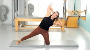 Intermediate Pilates Mat Workout with Marina Urbina