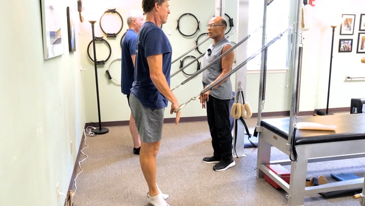 Pilates Arm Springs for Men with Anthony