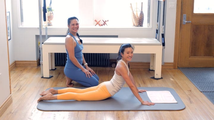 Pilates Mat workout with Variations