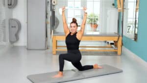 Travel Pilates Workout with a Towel