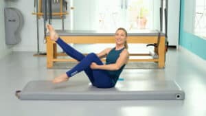 Pilates Workout Introducing Open Leg Rocker