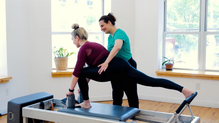 How to do Russian Splits on Reformer