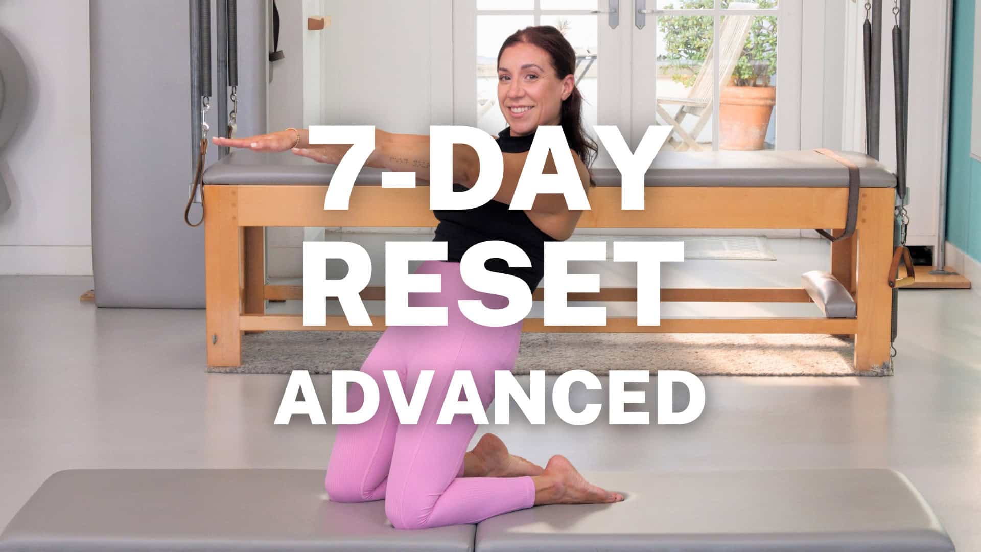 7 Day Advanced Pilates Workout Plan