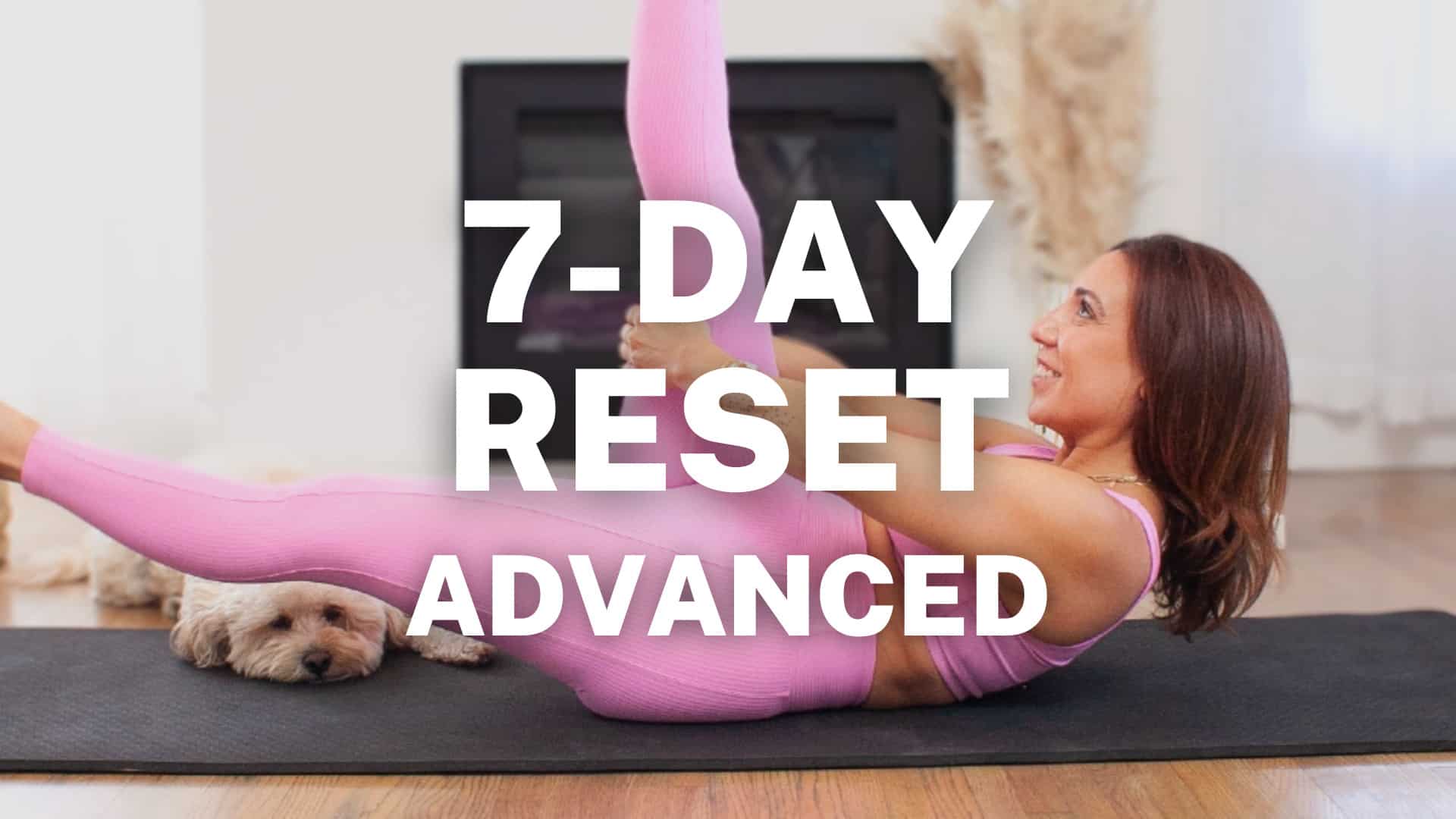 7 Day Advanced Pilates Workout Plan