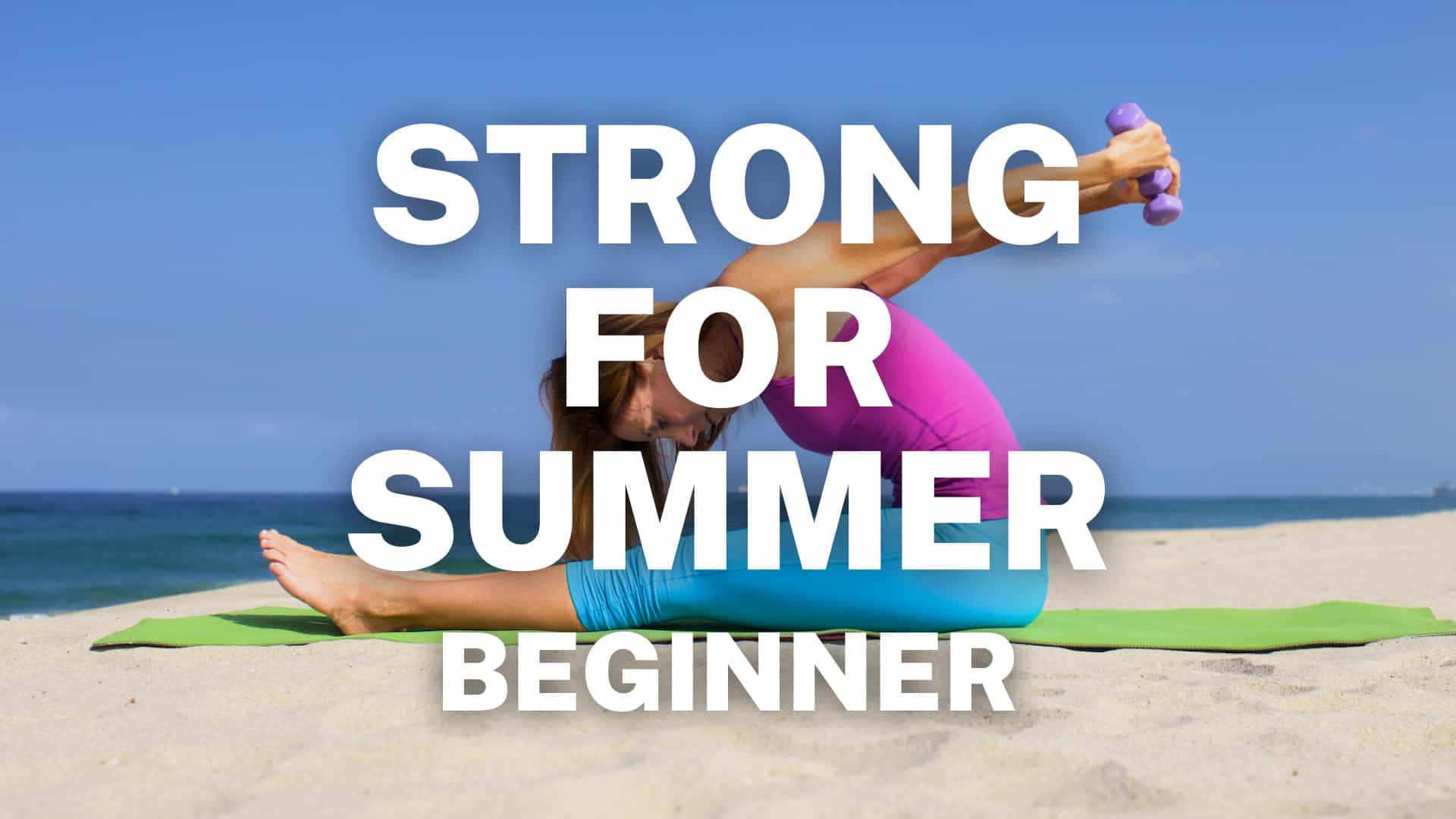 14 day beginner Pilates Workout Program - Strong For Summer