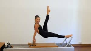 Reformer Workout to Improve Control Push Up Front and Back