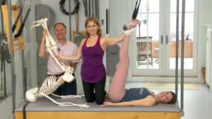 Dr. Joe Muscolino and Simona Cipriani explain what happens when we hang from our lower bodies.