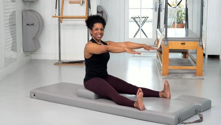 Beginner Pilates Mat Workout with Modifications