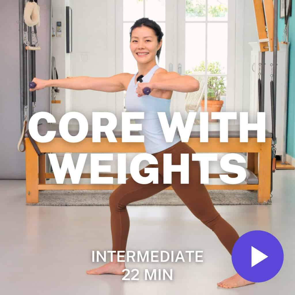 core with weights with jessica marcussen