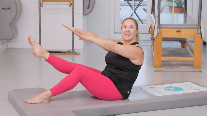 Flowing Pilates Mat for Seniors