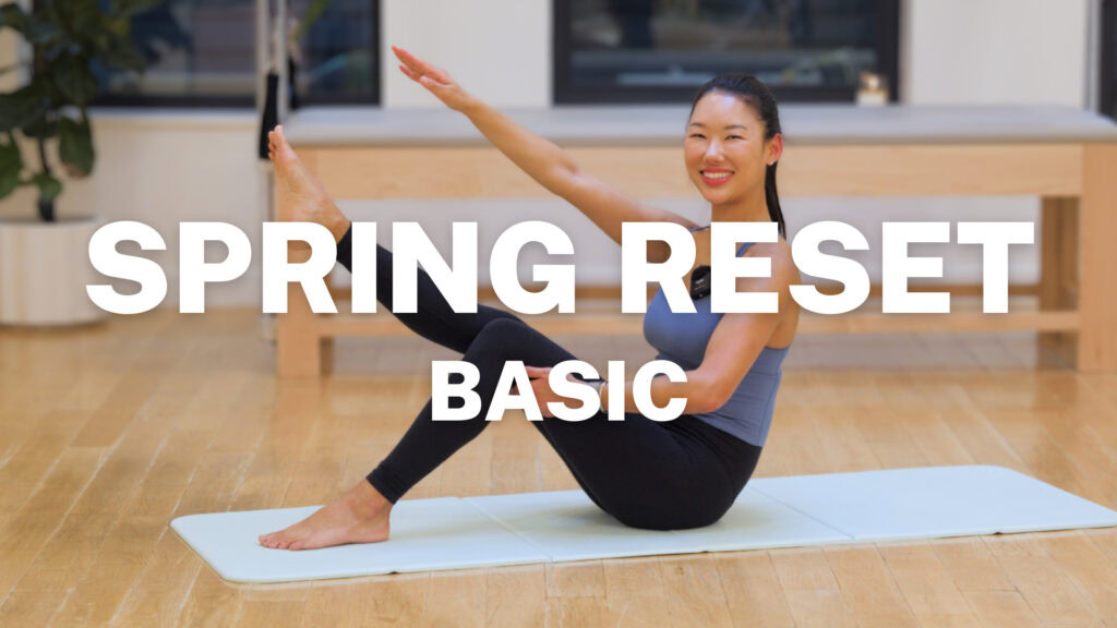 14 Day Spring Pilates Challenge for Beginners