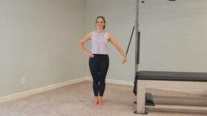 Tips for Standing Side Arm Press with Victoria
