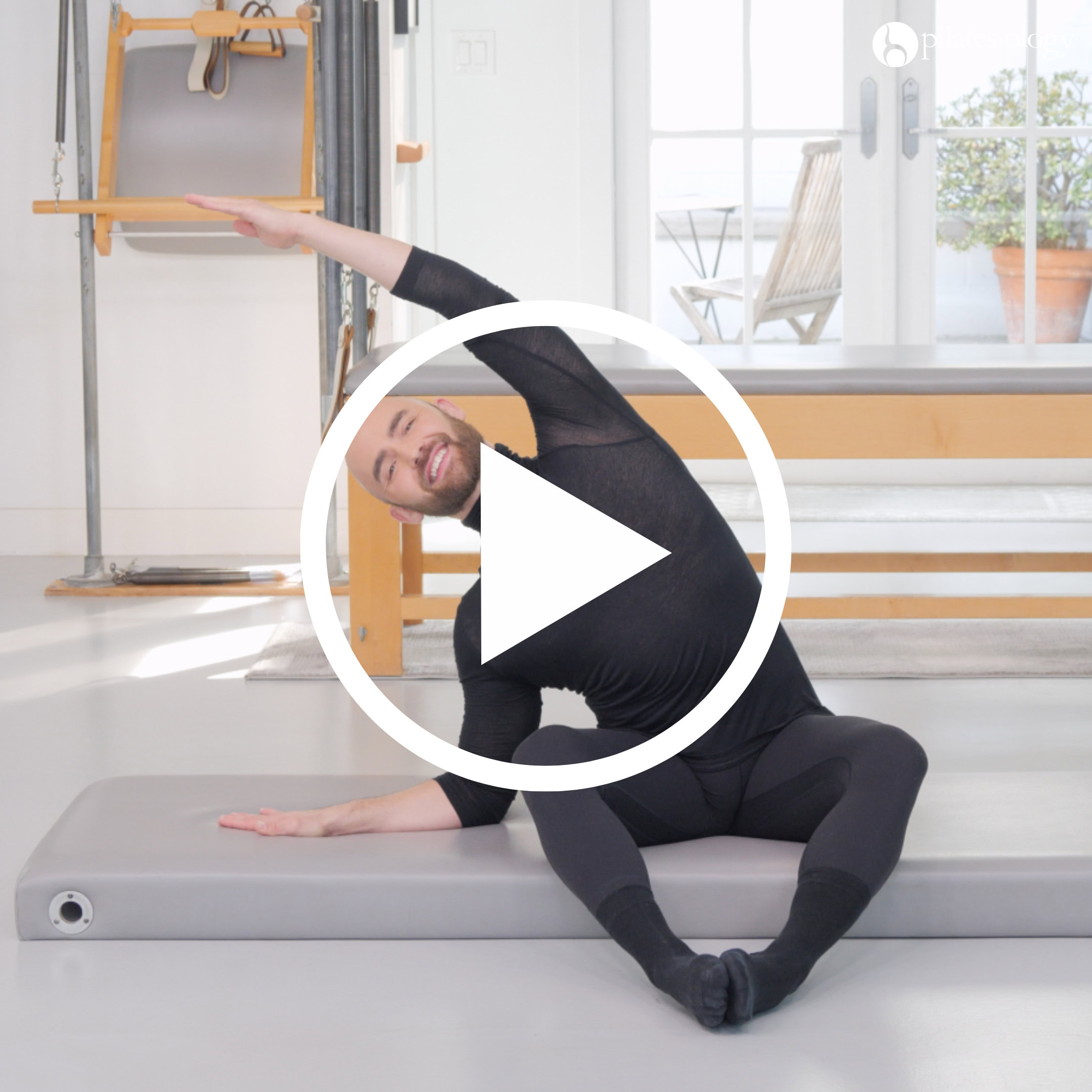 „Stretch Into Wellness“-Matte